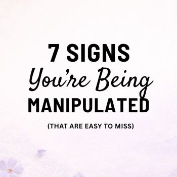 Sometimes manipulation isn’t obvious while it’s happening. You just feel confused, unsettled, or unsure of yourself—but can’t quite explain why. This post shares 7 subtle signs of manipulation that are easy to miss, especially in emotionally or spiritually harmful relationships. A gentle, validating read for anyone beginning to see things more clearly and learning to trust themselves again.