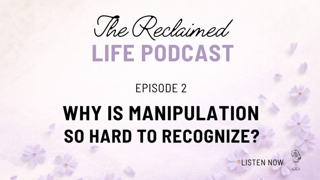 What does it really mean to reclaim your life? In this episode of The Reclaimed Life Podcast, we explore what it looks like to rebuild after emotional or spiritual harm, reconnect with yourself, and begin moving forward with clarity and self-trust. A gentle, grounding conversation for anyone in the process of healing.