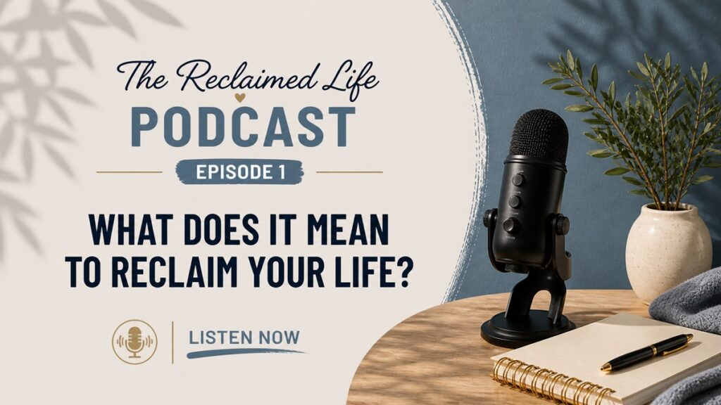 What does it really mean to reclaim your life? In this episode of The Reclaimed Life Podcast, we explore what it looks like to rebuild after emotional or spiritual harm, reconnect with yourself, and begin moving forward with clarity and self-trust. A gentle, grounding conversation for anyone in the process of healing.