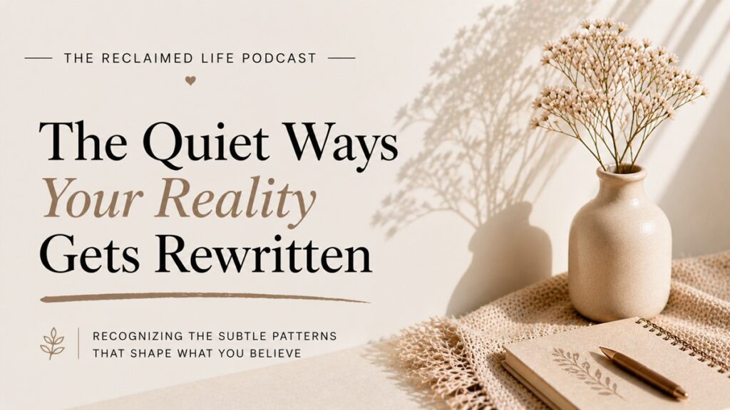 If you’ve been questioning your memory or feelings, these quiet patterns may explain why.