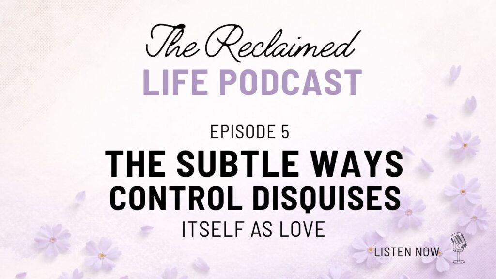 Sometimes what looks like care doesn’t feel supportive—it feels like pressure, obligation, or something you can’t quite explain. This post explores the subtle ways control can disguise itself as love.