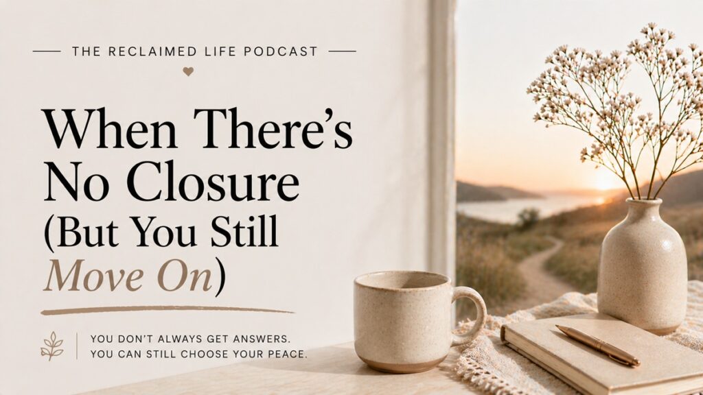 Not every ending comes with answers. If you’re trying to move on without closure, this will help you find peace, trust what you felt, and let go without needing an explanation.