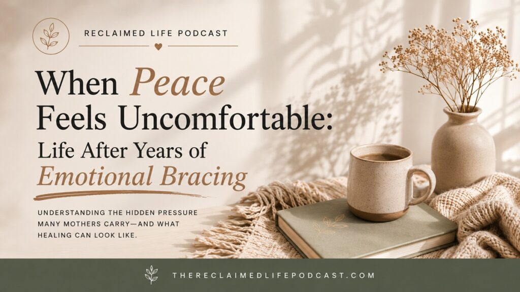 Do you feel anxious when life finally gets quiet? If calm feels uncomfortable, you may be emotionally bracing without even realizing it. Learn why your nervous system struggles to relax after chronic stress—and gentle ways to feel safe again.