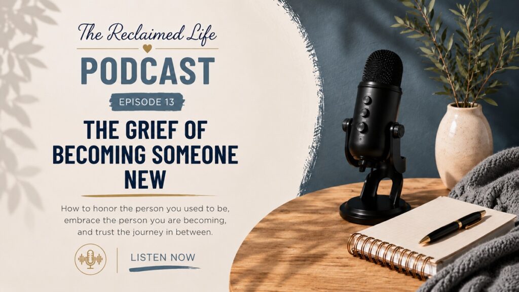 You can be grateful for your healing and still grieve the person you used to be. If you've outgrown old relationships, old identities, or survival patterns, this reflection explores the complicated emotions that often accompany growth.