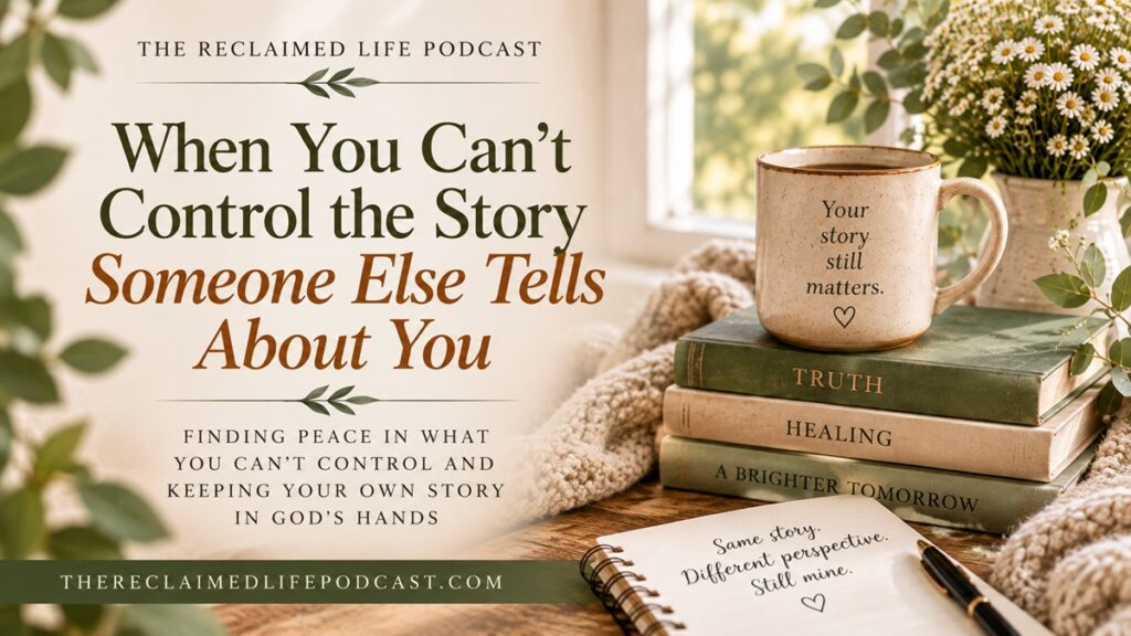 Sometimes you can't control what other people think about you. This heartfelt blessing is a reminder to keep walking in truth, remember that your life still matters, and trust God with the parts of your story you cannot control.